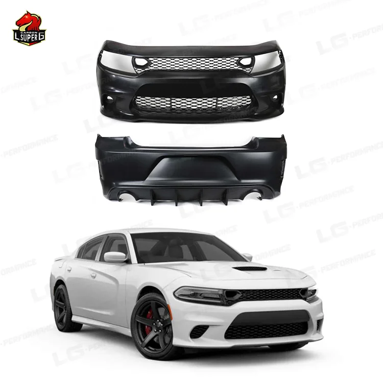 

Высокопроизводительный Набор для Dodge Charger 2015-2023 Facelift Old Upgrade to New Style, передний и задний бампер