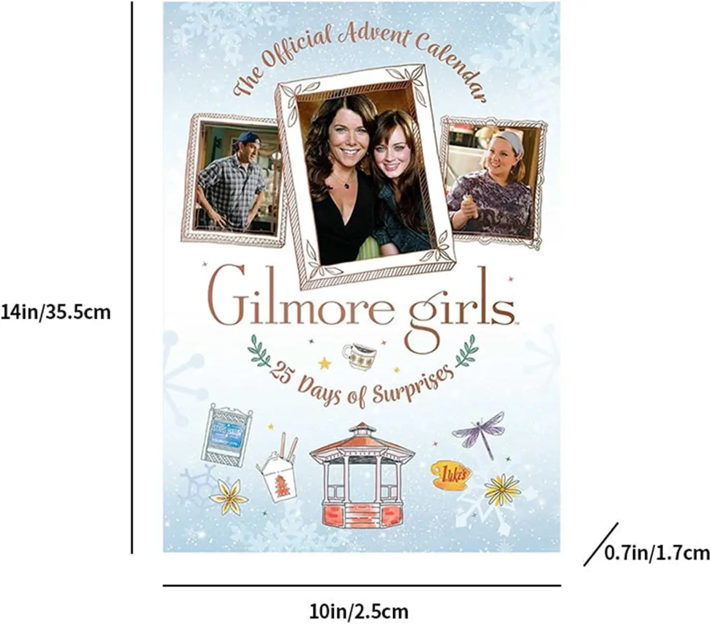 Gilmore Girl Advent Calendar 2024 Christmas Gift Calendars Girlmore Girl Fans Merchandise Adults Girlfriends Birthday Friend