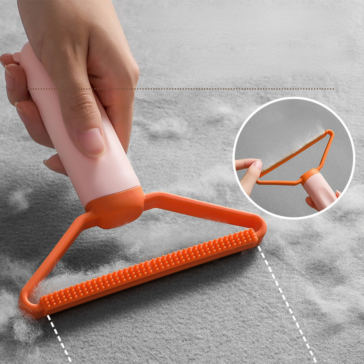 Pet Hair Remover Brush Portable Lint Remover Cleaning Brush Fuzz Fabric Shaver Animals Hair Brush Clothing Sofa Carpets Combs