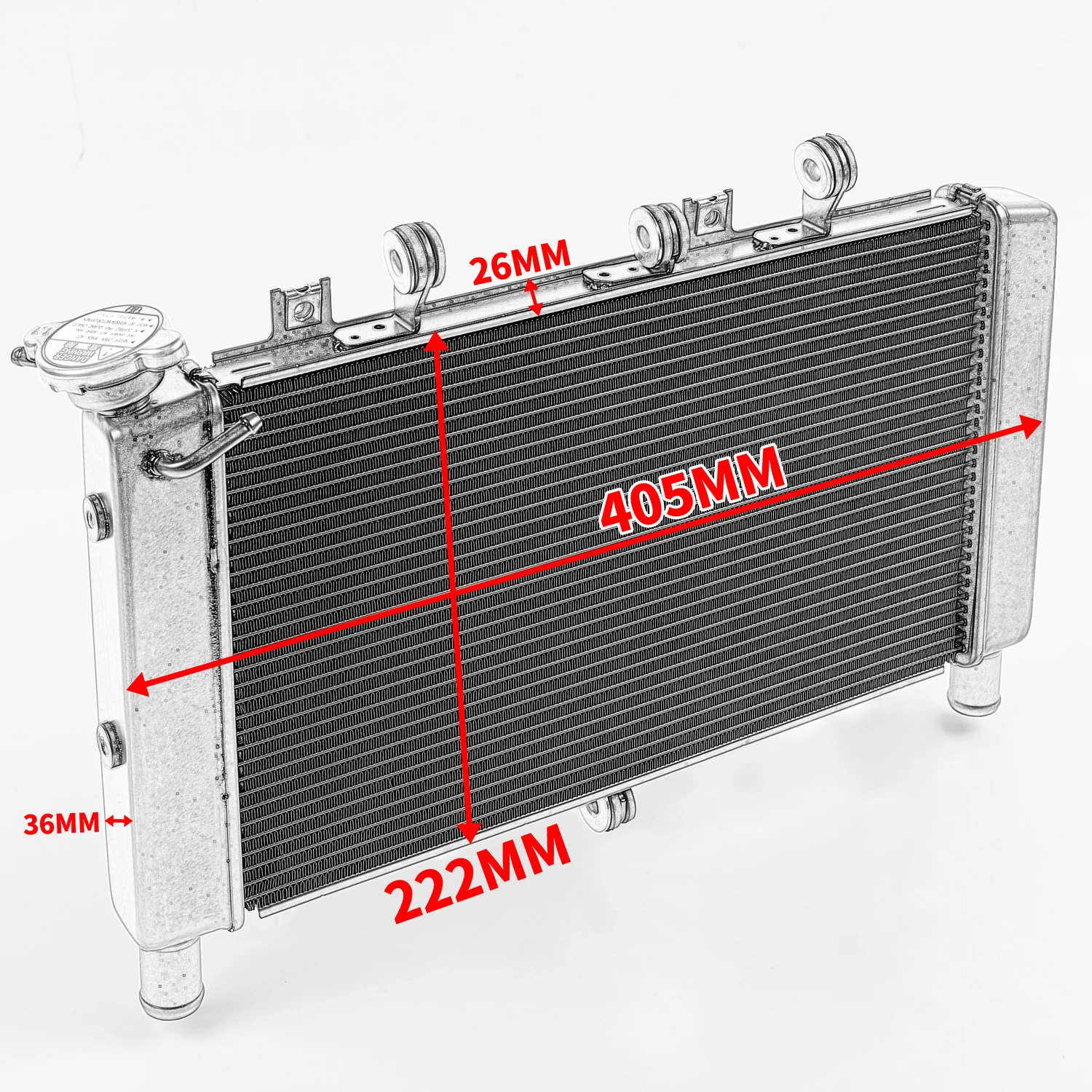 For Yamaha MT-09/SP 2021-2023 Engine Radiator Cooler Cooling System Motorcycle CNC Aluminium Alloy Accessories