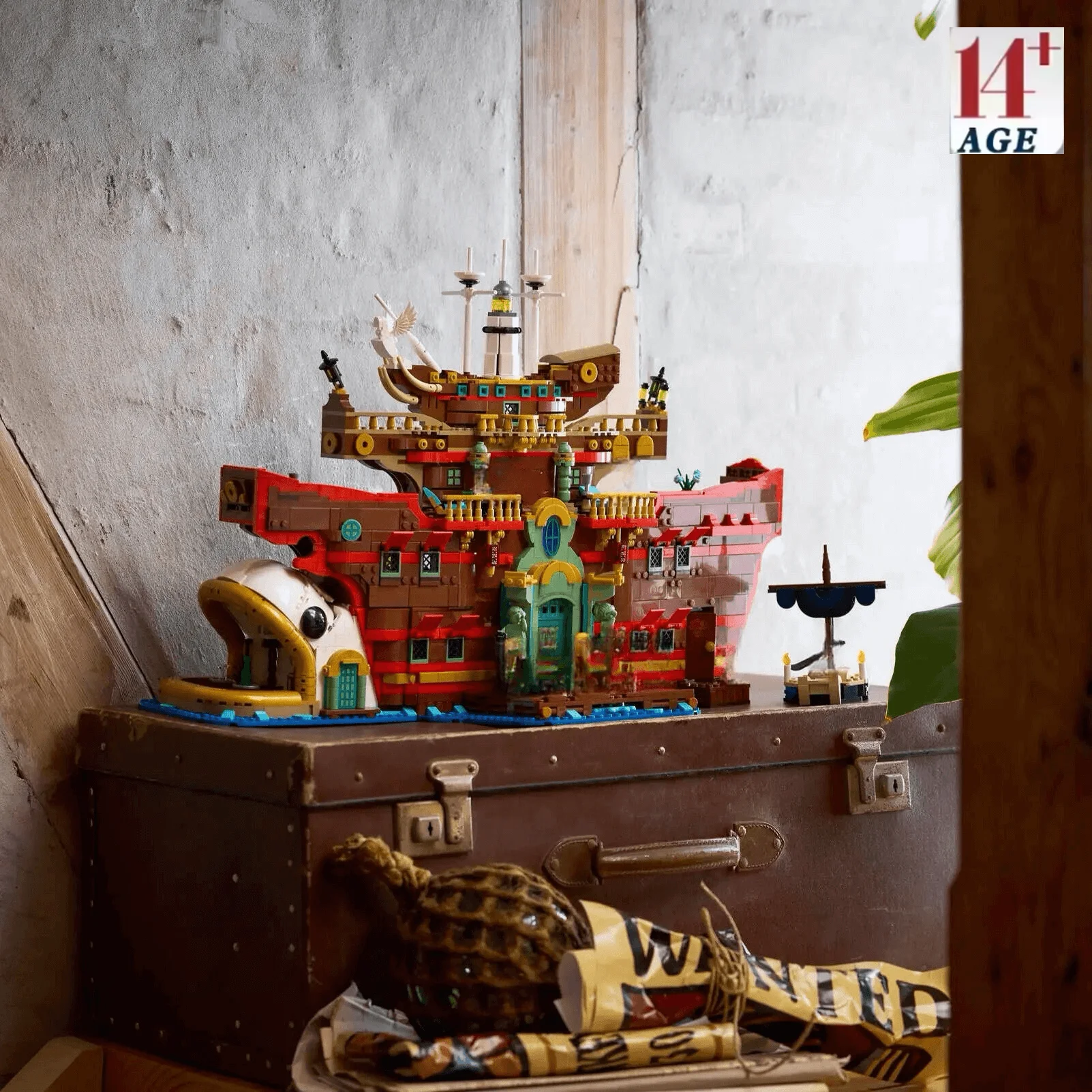 

Cheapest 3402PCS New Compatible The Floating Restaurant Model Building Blocks Brick Craft Christmas Toys For Birthday Gifts