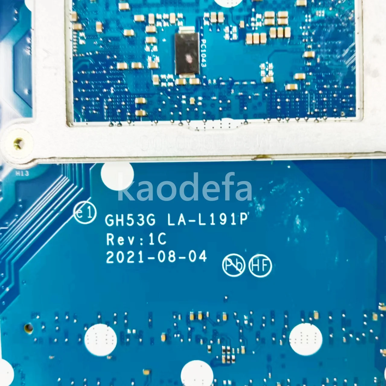 GH53G LA-L191P untuk Acer PT315-53 Motherboard Laptop dengan I7-11800H CPU GN20-E3-A1 RTX3060 6G GPU DDR4 100% Test OK