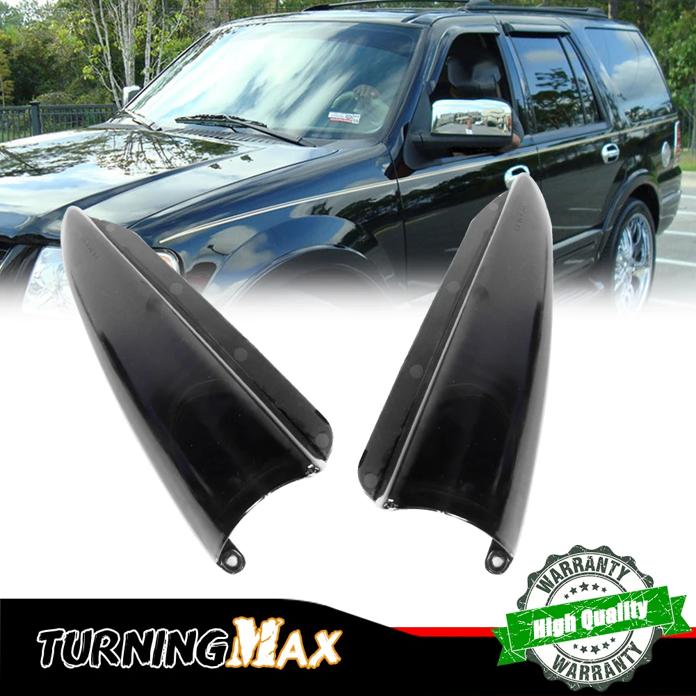 Car Front Side View Mirror Turn Signal Light Covers For 2003-2006 Ford Expedition & For 2003-2006 Lincoln Navigator