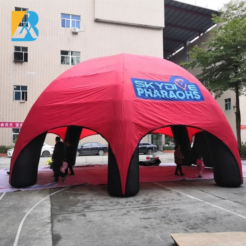 Fabricantes de tiendas de aire, enorme tienda de campaña inflable para juguetes de equipos de alquiler de fiestas