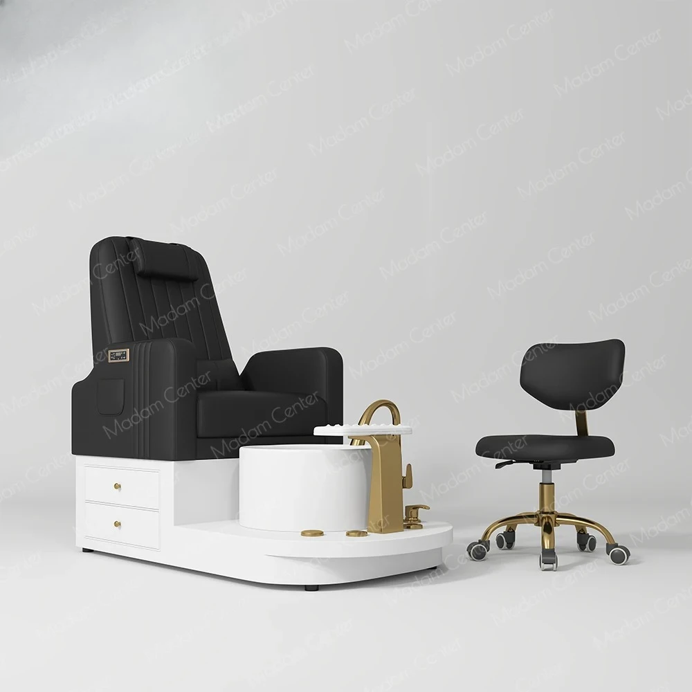 

Manicure Pedicure Complete Set Pedicure Chair with Massage for Nail Salon Furniture Foot Spa Pipeless Chair
