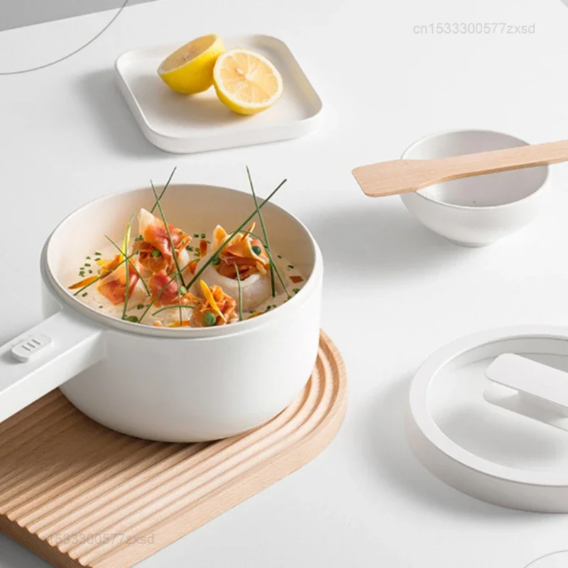 Olayks Electric Cooker 700W Multi-Function Household 1.5L High-capacity Non-Stick Steamer Slow Cooker Easy Operate Kitchen Tools