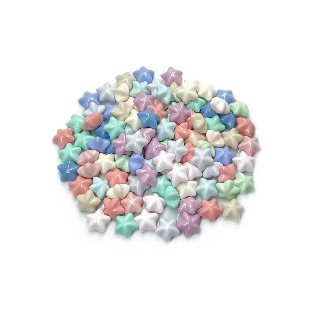 100 stks Gemengde Kleur Stervorm Zegellak Bonen Voor Envelop Bruiloft Uitnodigingskaart Decoratie Party Scrapbooking Handwerk DIY