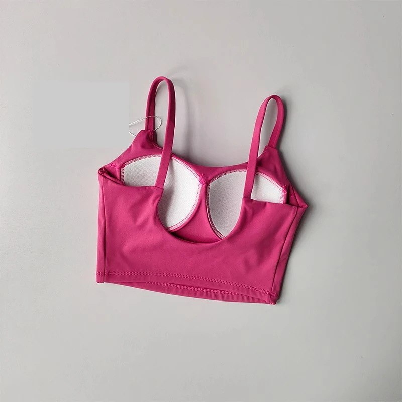 

Women Breathable Sports Bra Fitness Top Push Up Sport Bra Fixed With Pad Yoga Bra Underwear Sport Tops For Running Vest Gym Wear
