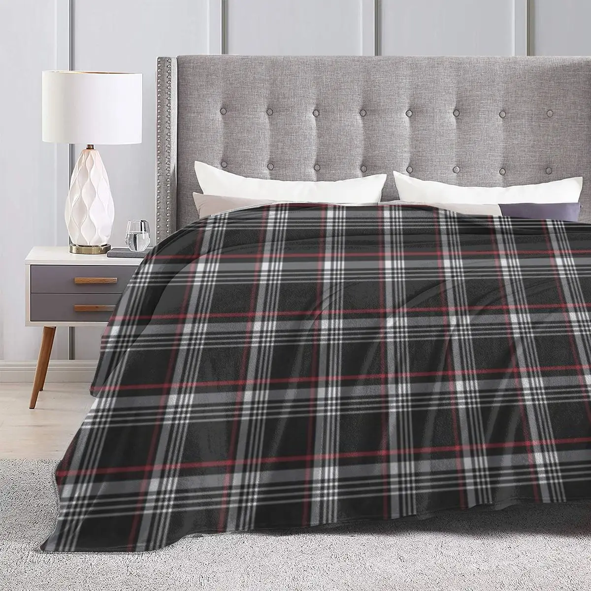 German GTI Plaid An Ultra-Soft Micro Fleece Blanket