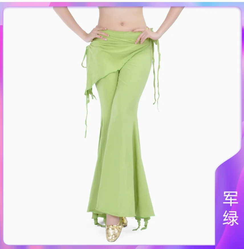 1pcs/lot belly dancing modal pants lady casual dancing long solid cotton pants belly dancing pants free size