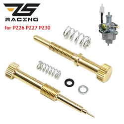 ZS Racing Idle Adjuster Screw For PZ26 PZ27 PZ30 Carburetor Extended Air Fuel Mixture Screw Kit