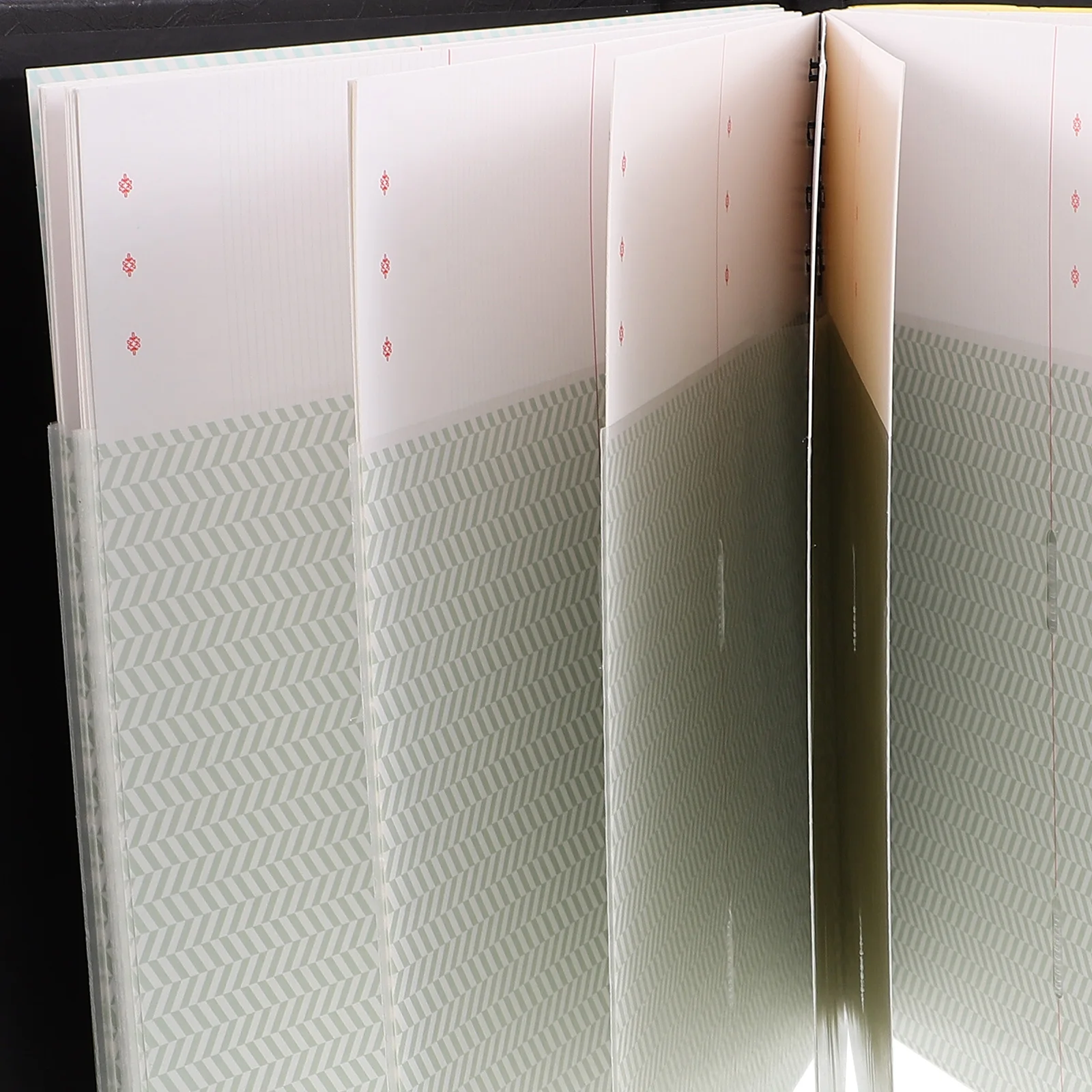 

Black Tickets Collection Album for Concert Movie Train Storage Souvenir Memory Cards Holder Photos Organizer Travel