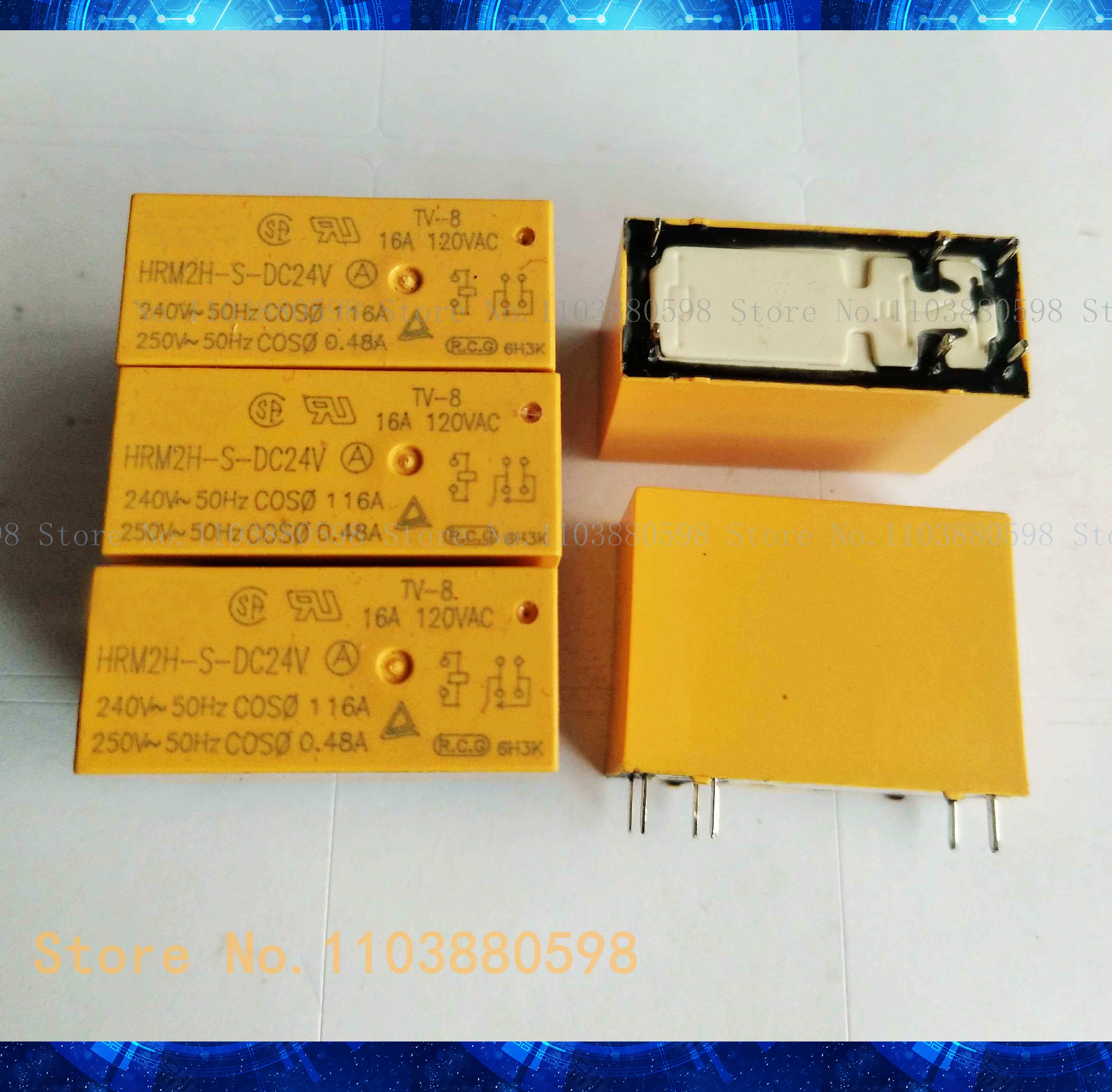 HRM2H-S-DC24V-A 16A 6