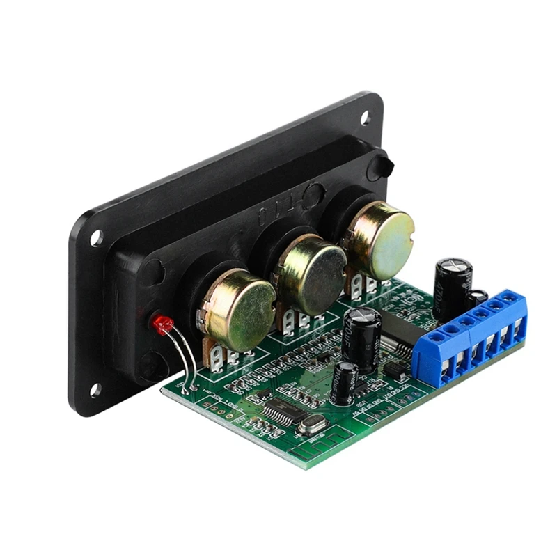 Bluetooth 5.0 Subwoofer Power Amplifier Board 30W 8 Ohm Speaker Sound Amplifier Mono Amplificador With Tweeter USB