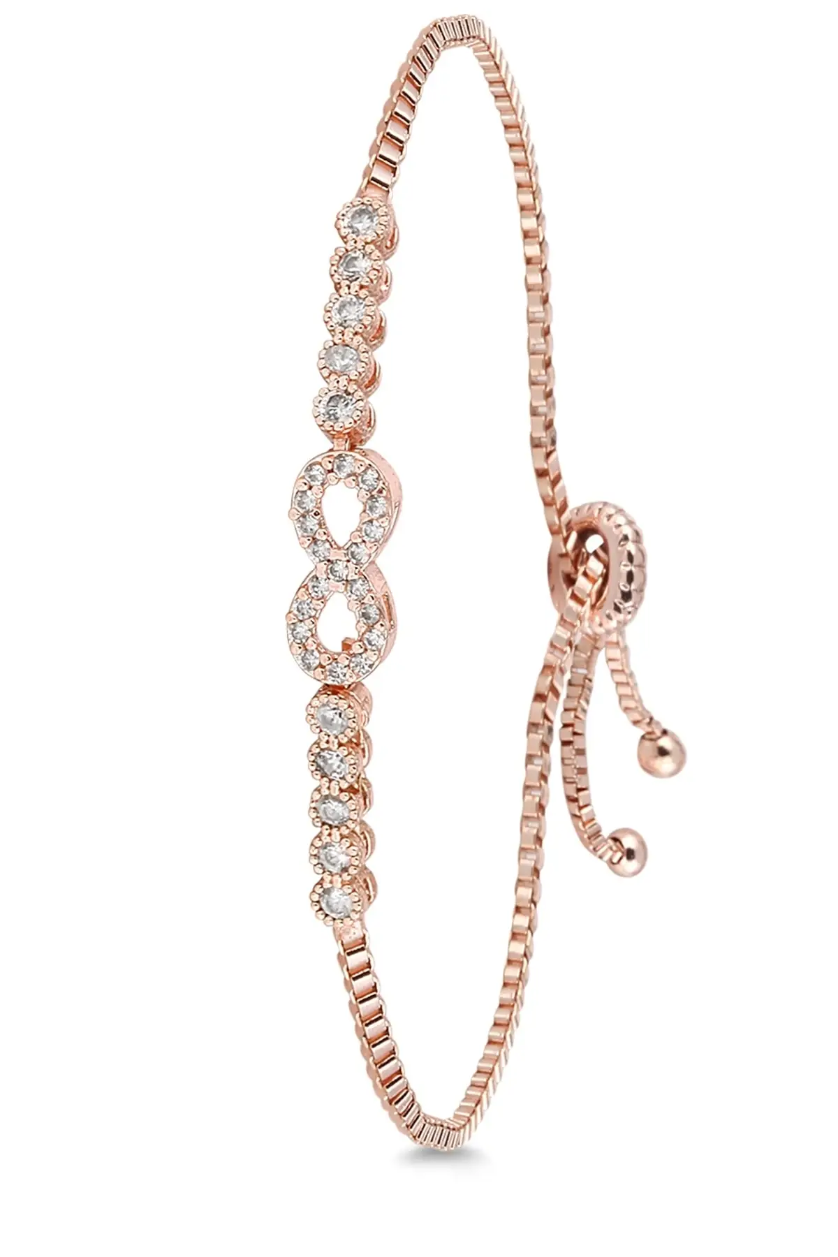 Zircon Cubic Zirconia Adjustable Women 'S Copper Infinity Bracelet modern medicine, 'terapi' his methodology.