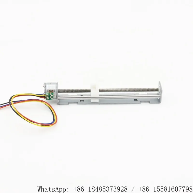 SM1504 Linear Stepping Motor 4 Phase, Mini Screw Rod Linear Motion Stepper Motor Slide Module