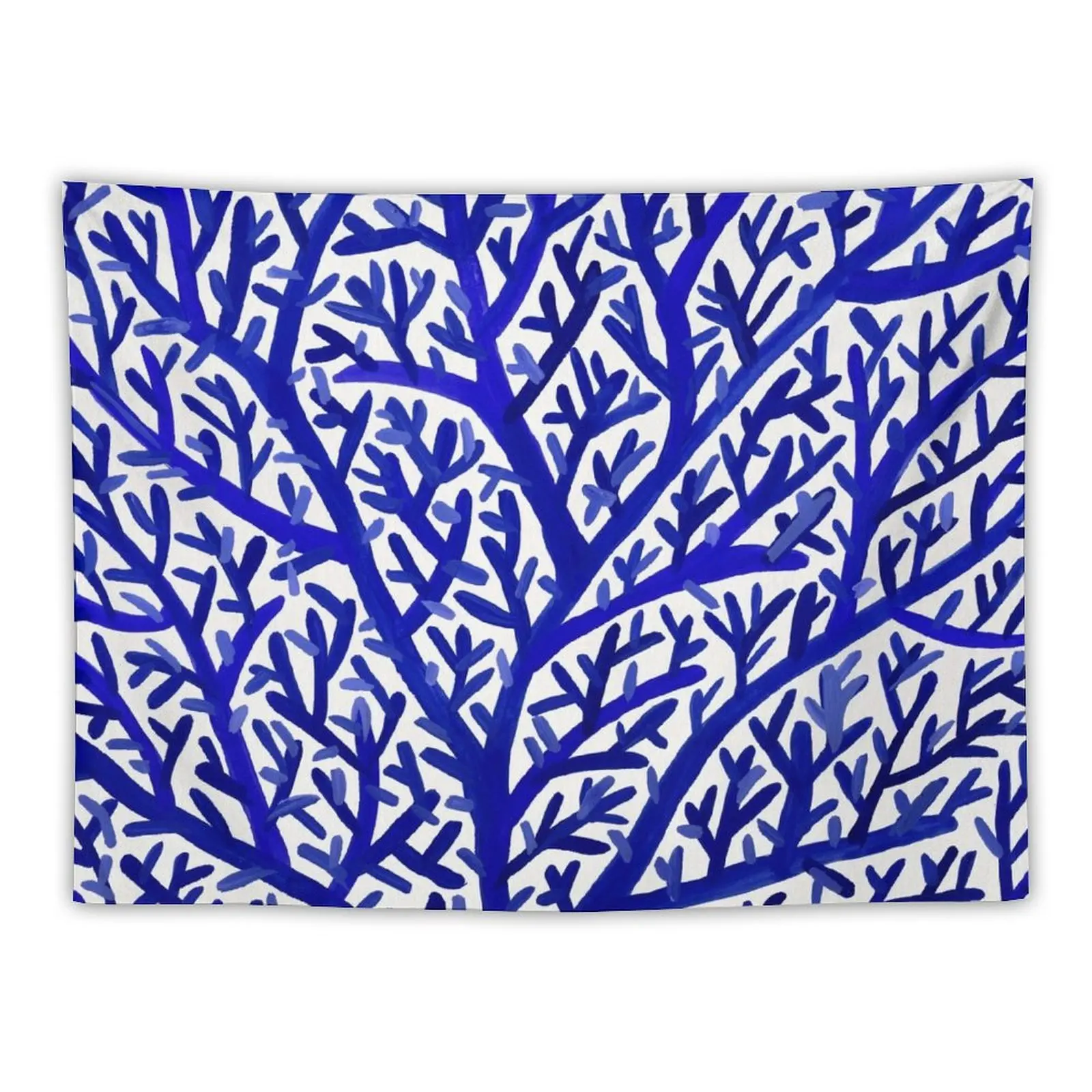 

New Fan Coral – Navy Tapestry Home Decoration Wall Hanging Room Decor Korean Style