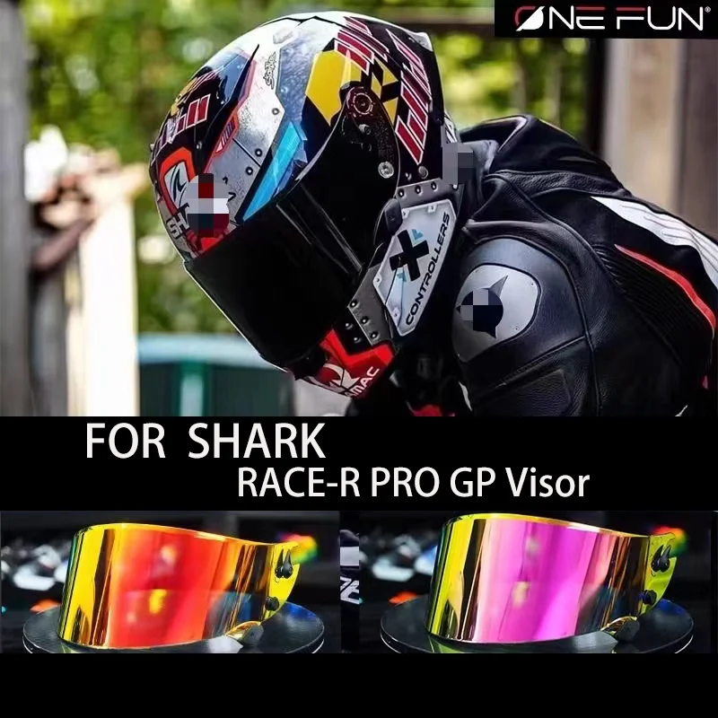 Do kasku motocyklowego SHARK RACE R PRO GP Pełna osłona kasku Pełna osłona kasku Osłona przeciwsłoneczna Akcesoria Moto Osłona przeciwsłoneczna