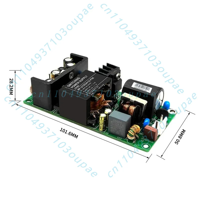 Dual output 220V to 24V2.5A + 12V1A output dual isolation AC-DC new 72W instrument power board