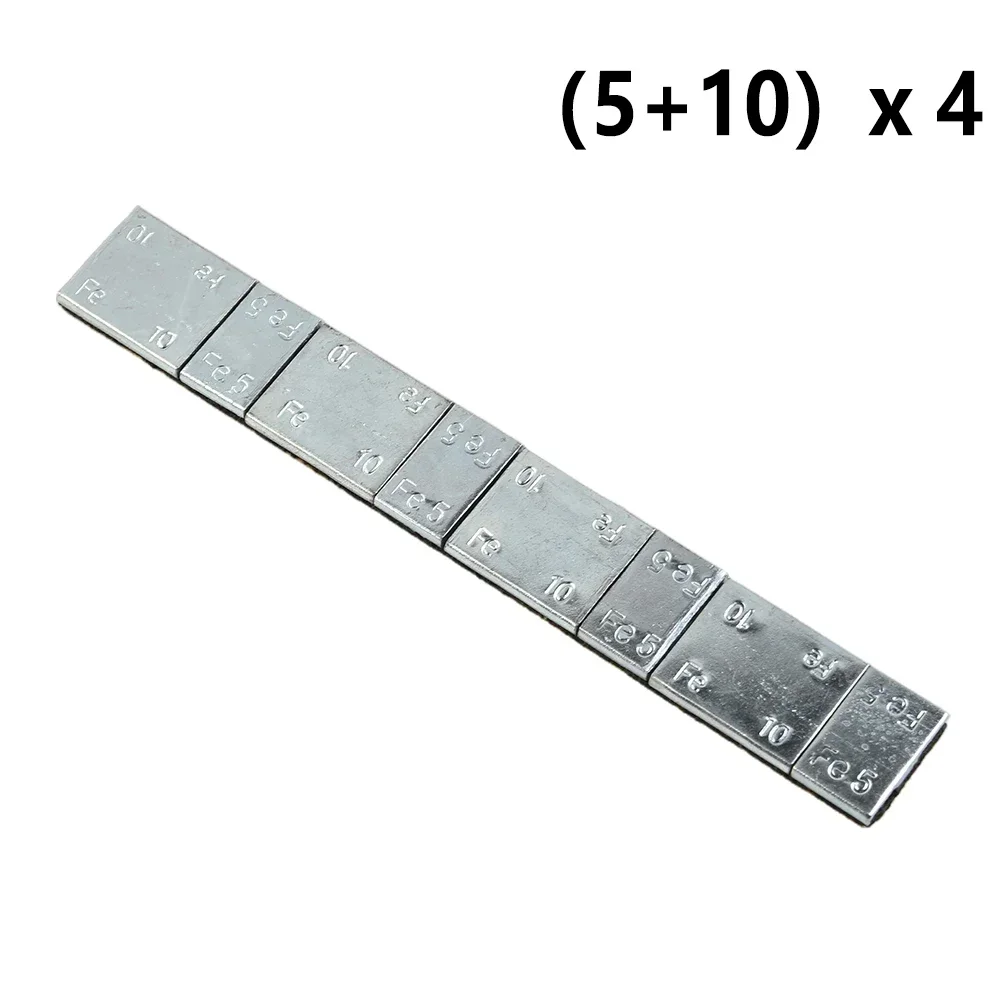 60g Adhesive Iron Wheel Tyre Tire Balance Weights For Cars&Motorcycle Balance Various Alloy Wheels 12.2 Mm/ 24.5mm Optional - Image 5
