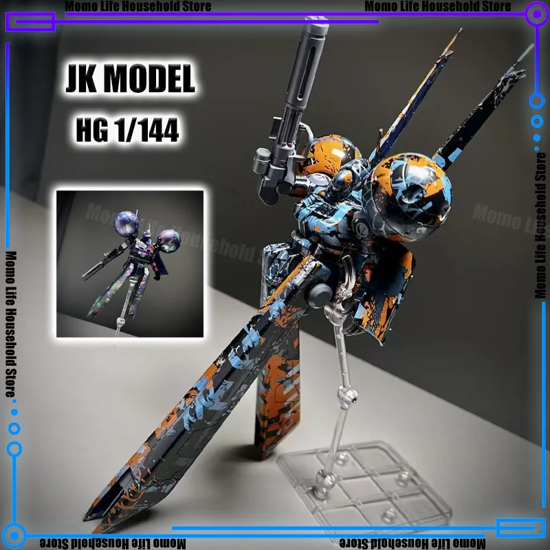 Modèle JK HG 1/144 MS-21C Dra-C Doodle, schéma de couleurs, Kits de modèles d'assemblage, figurine d'action Anime, Robot, jouets en plastique, en Stock