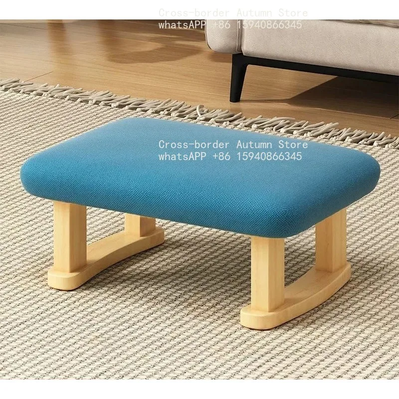 Small stool simple and fashionable sofa with footstool adult bench shoe changing stool home living room creativity
