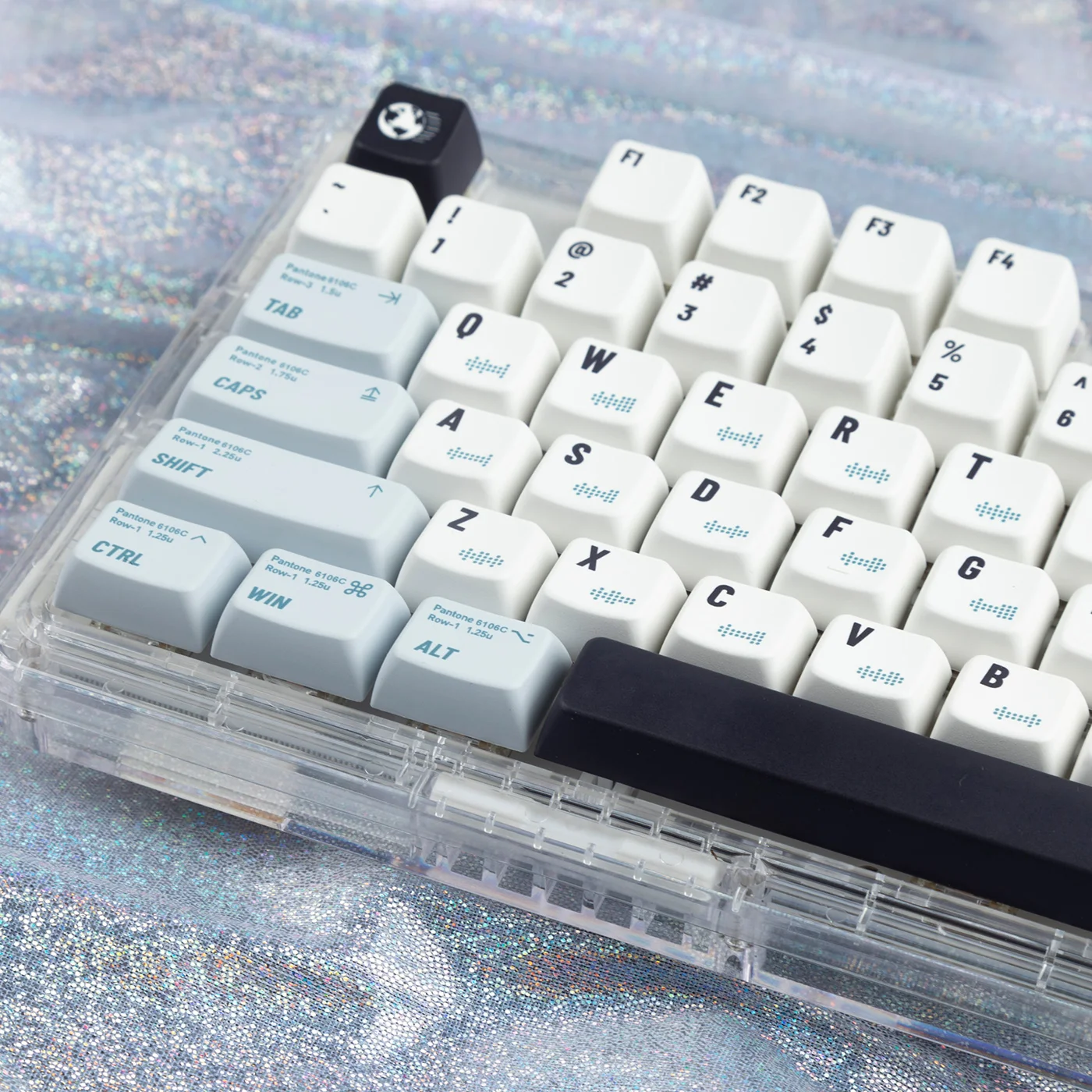 Imagem -05 - Tema Wandering Mda Altura Keycap Sublimação Térmica Pbt Original Ningzhi Vgn 68 75 84 87 98 104