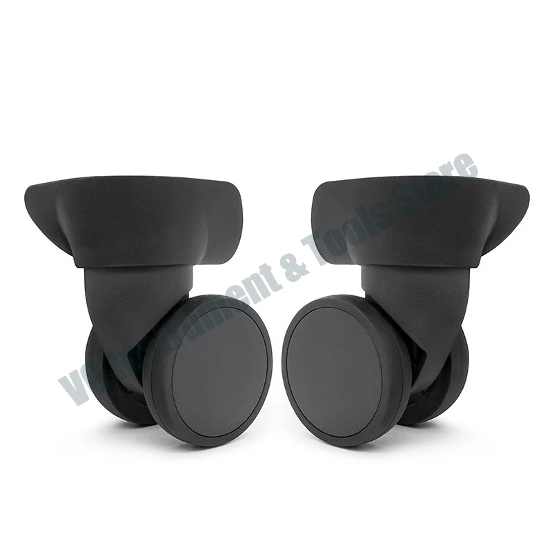 W400# Swiss Gear Luggage Caster, Silent Replacement Wheels for Suitcase, Travel Case Rolling Wheel Replacement