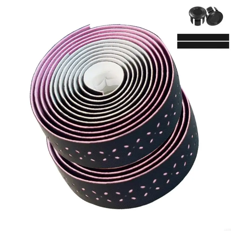 Bande guidon vélo antidérapante, 2 pièces, bande Anti-Vibration, absorbant sueur, facile à installer