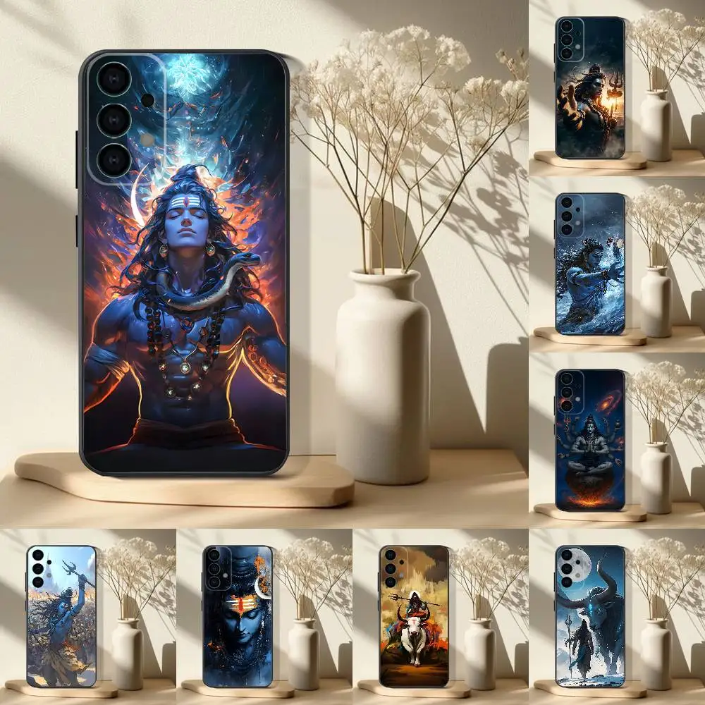 

Lord Shiva M-Mahadev Of India Phone Case For Samsung S 25,24,23,22,30,21,10,9,Ultra,Plus,Lite,FE,4,5G Black Soft Case