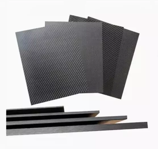 600mm*600mm*3.0mm  Plain Matte Carbon Fiber Sheet Plate Panel RC Airplane Frame