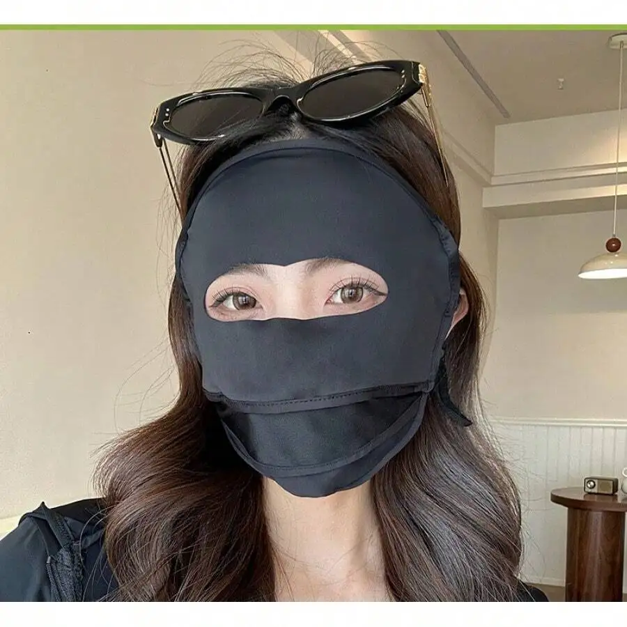 

UV Protection Full Face Mask For Adults, Sun Shield Mask For Hiking Cycling