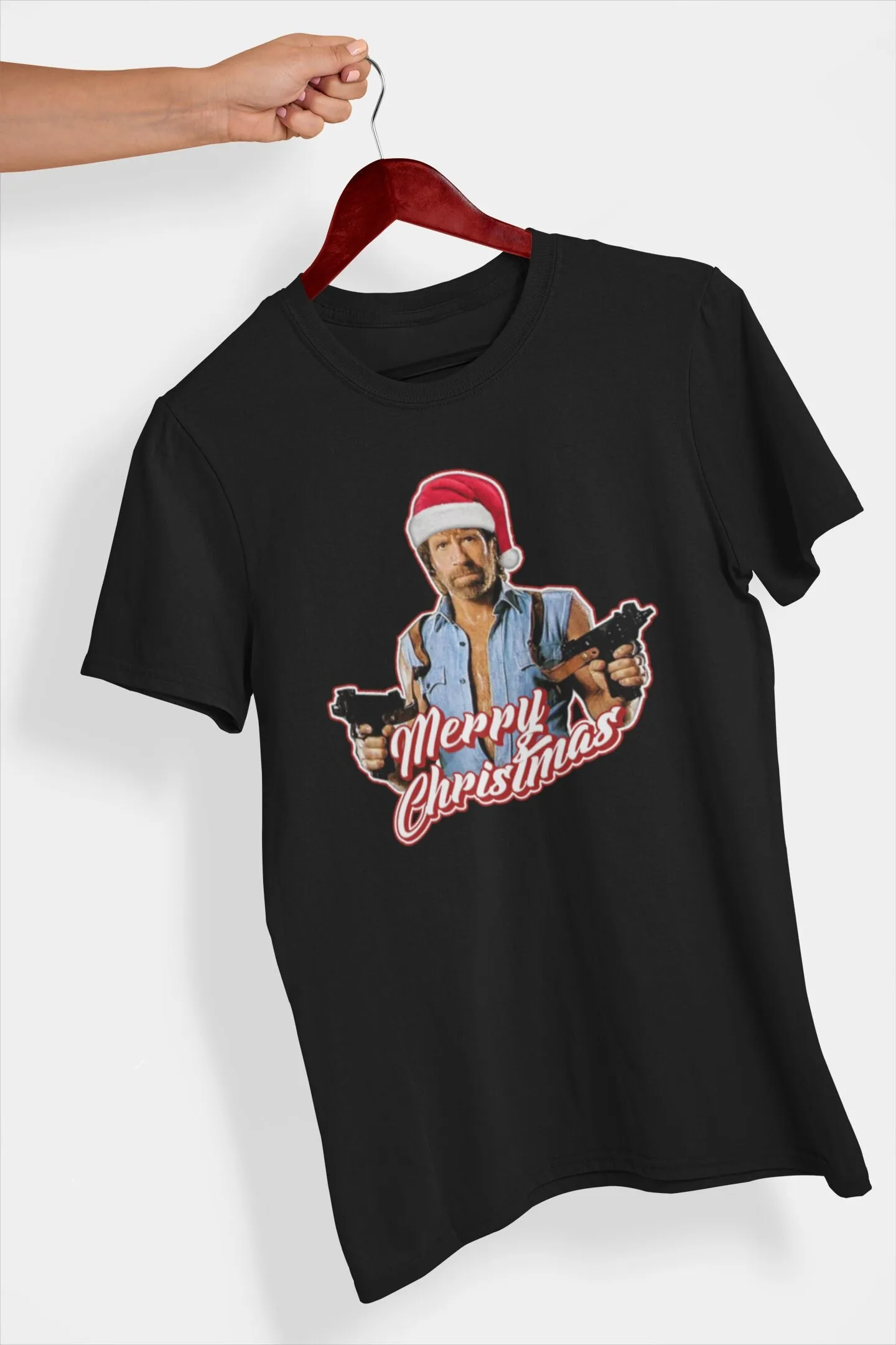 Chuck Norris T-Shirt Kersttrui