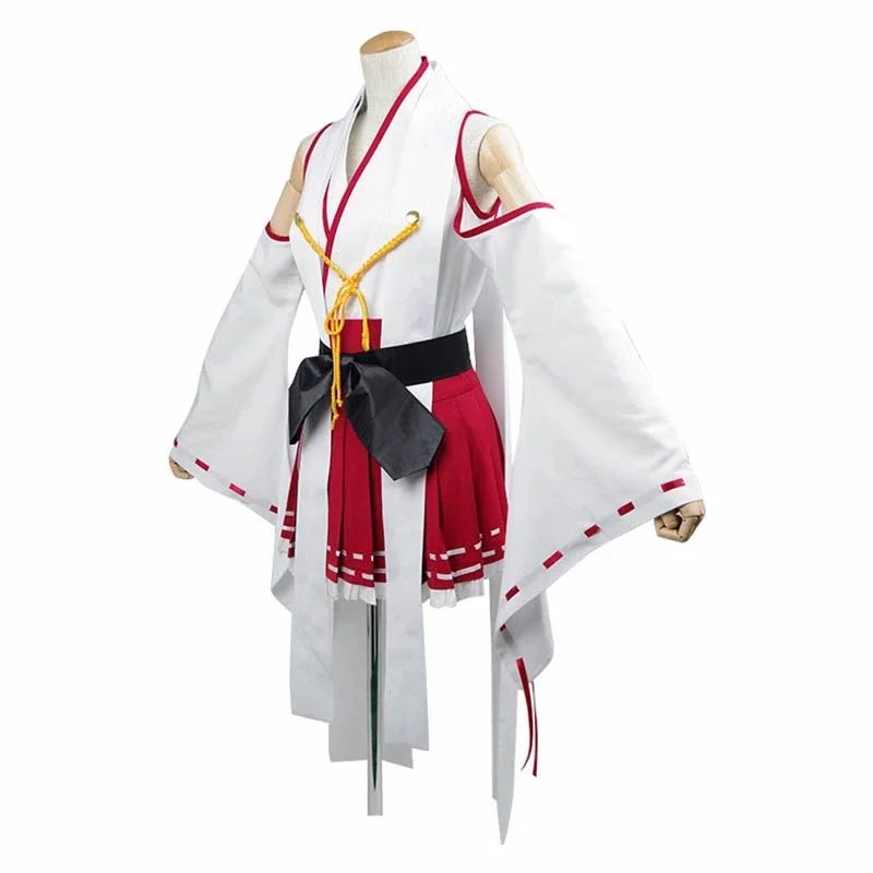 Anime Cos Haruna Kimono Uniform Cosplay Costumes