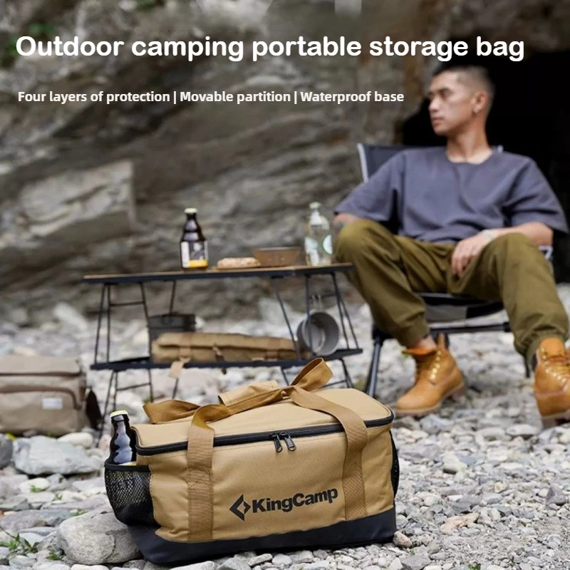 

Outdoor Portable Camping Storage Bag Portable Toolkit Camping Tent Storage Bag Tableware Storage Picnic Travel Fishing