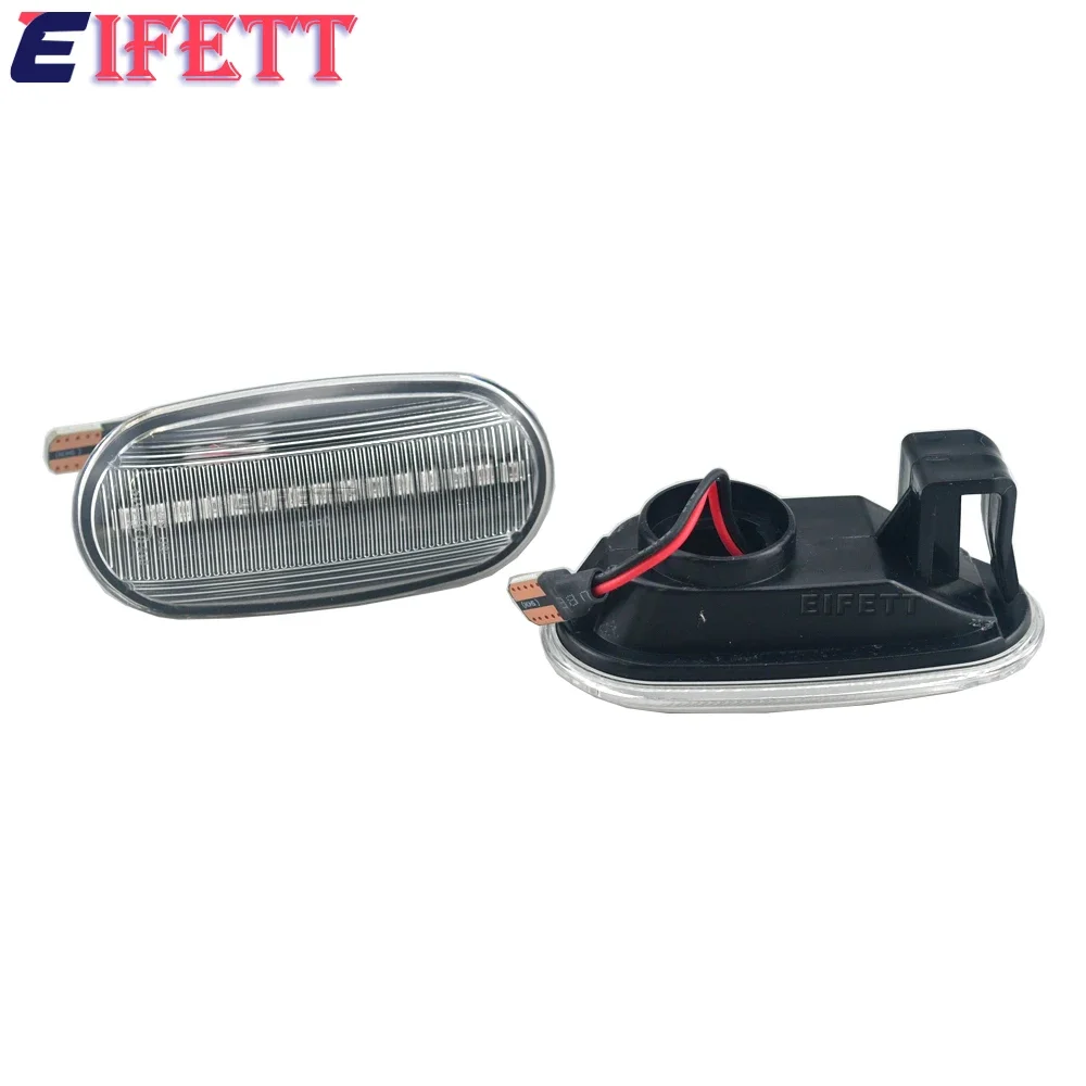 Dynamic LED Lamps For Mitsubishi Triton/L200 Pajero Sport Montero Sport Nativa 2PCS Error Free Side Marker Turn Signal Lights