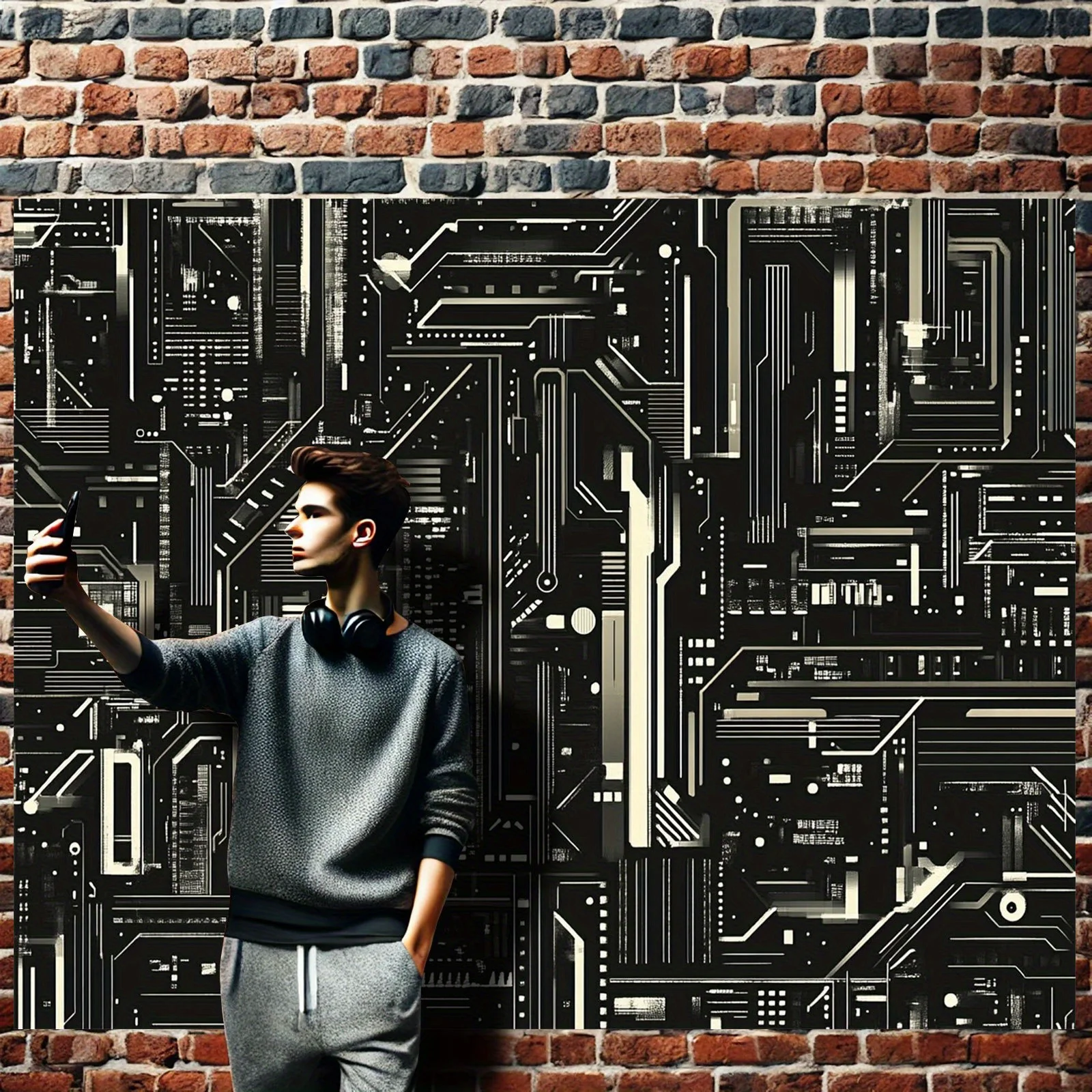 2D vlakke banner, 1 abstract p - Photography Interest recensie en prijs