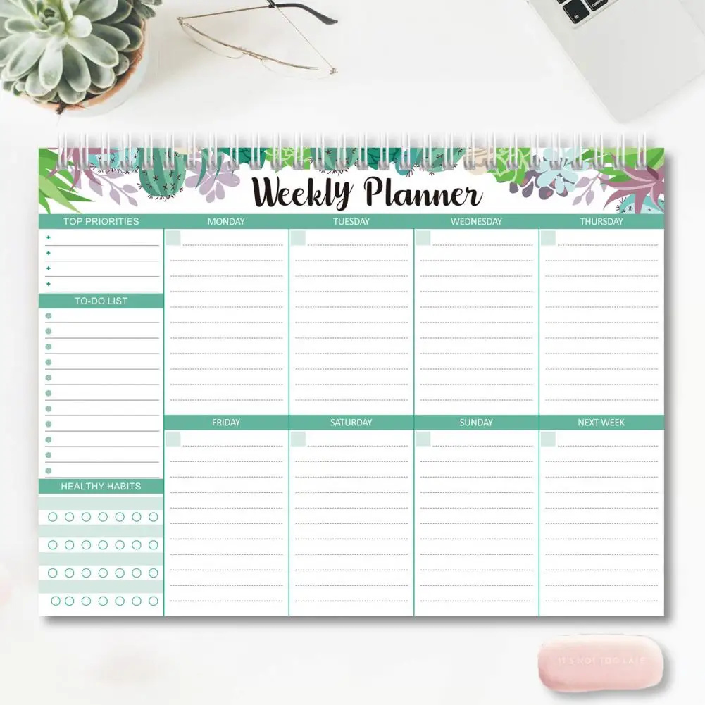 Why the Daily Planner Coil Design Weekly Planner Notepad is the Ultimate Product for Organization and Productivity