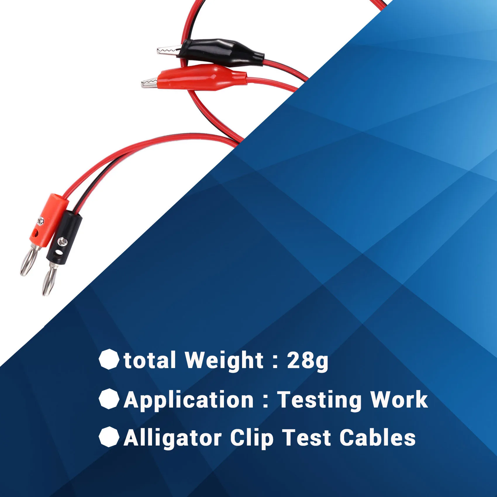 

DIGIT-2 шт. красные, черные вилки типа «банан» к зажимам типа «крокодил», тестовый кабель для зонда, 1 м