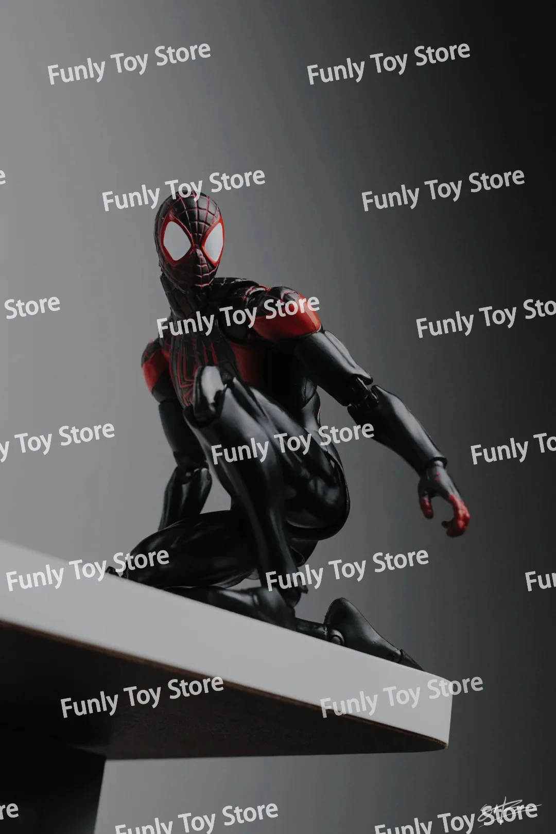 En Stock Ct jouets Spiderman Miles Morales Mafex 092 Spider-Man Figure Shf Spider Man Anime Figurine modèle cadeau jouets