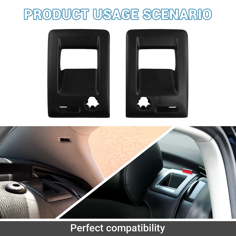 Car Rear Seat Down Lock Buckles Trim Cover Panel Baffle Clasp Hands+Key Hole For VW Passat B6 LHD 3C5885893 3C5885894