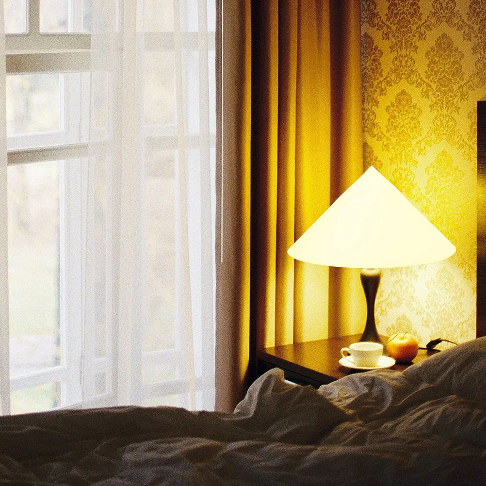 

Fabric Table Lampshade Light Covers Replacement Small Desk Bedside Protective Vintage Style Lampshades Drum Wall Umbrella Design