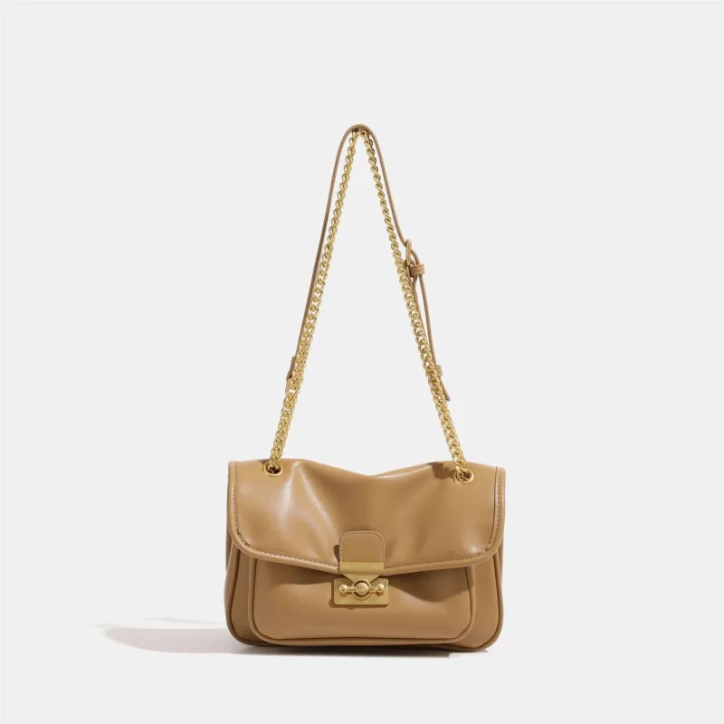 

Medium Crossbody Bag For Women With Chain Luxury High Quality Shoulder Bag Vintage Classic Handbags Versatile Designer 2024 New