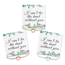 Wedding Bridesmaid Gifts Bridesmaid Bracelets Paper Cards Proposal Wedding Favors Bridal Shower Hen Bachelorette Party Gifts