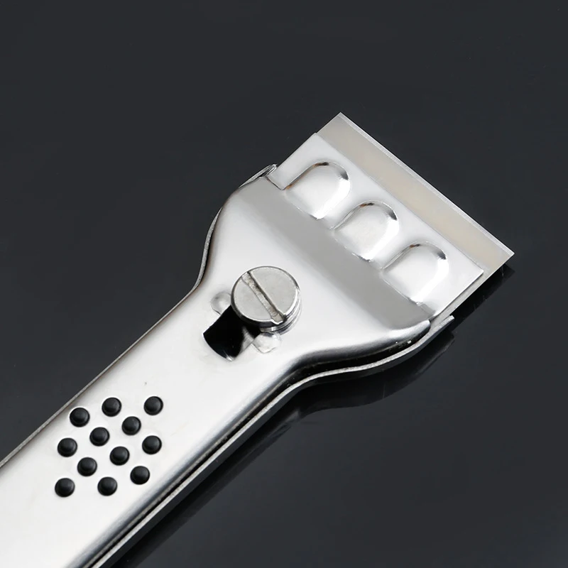 Stainless Steel Cleaning Scraper Blade Glass Kitchen Ceramic Tile Decontamination Scraper Wall Floor Paint Scraper Tool Knife