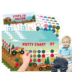 Potty Training Watch Potty Chart With Sticker Kids Reward Chart Potty Prizes Toilet Games Potty Training Reward For Girls Boys