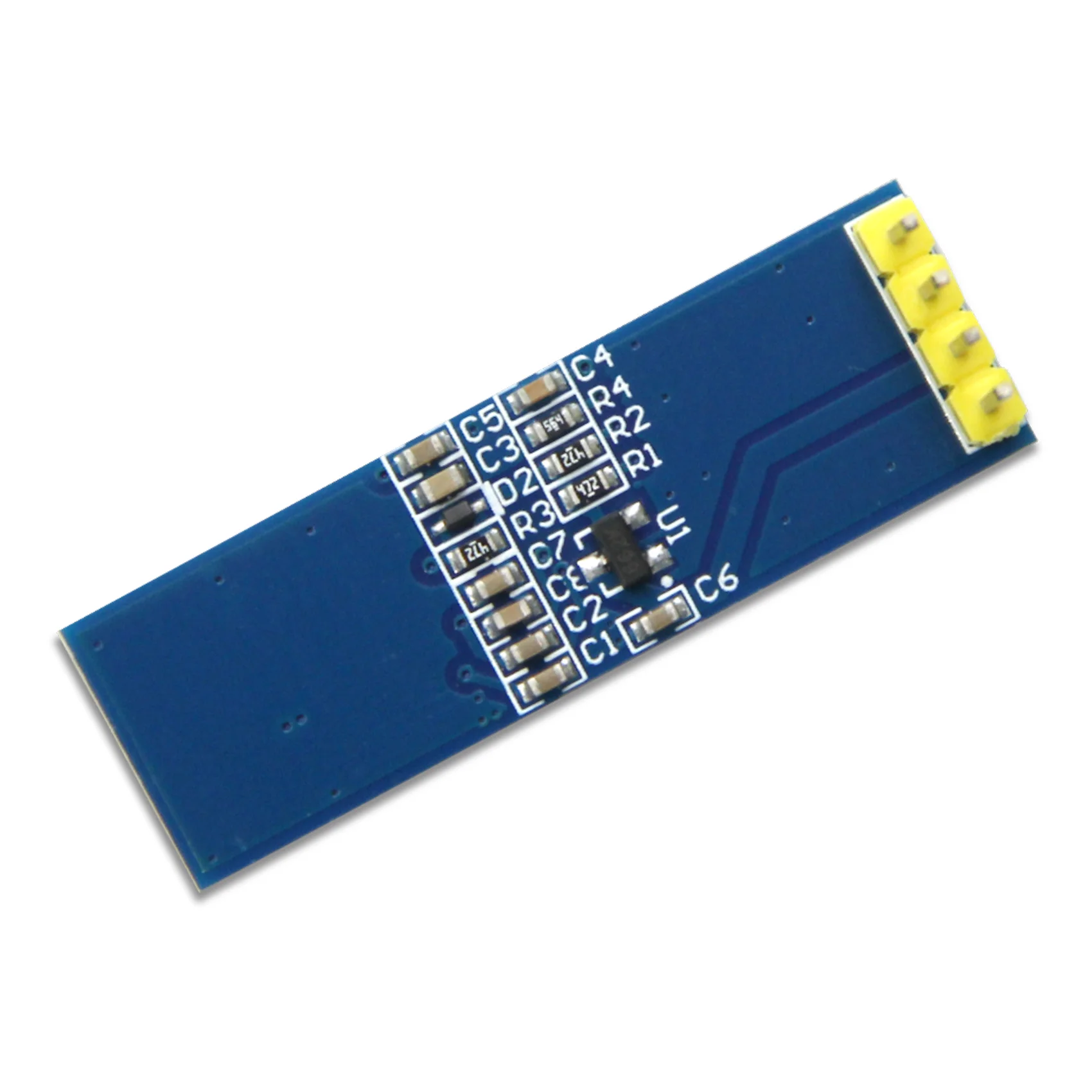 0,91 inch 128x32 IIC I2C OLED-displaymodule Wit/blauw SSD1306 OLED LCD-scherm voor Arduino