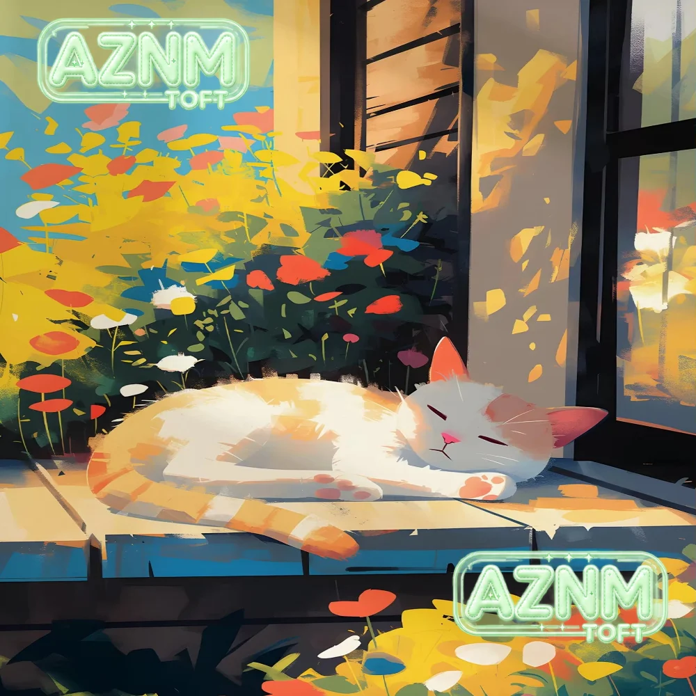 Animal White Cats Eat Ice Cream Flower Sleeping Drink Coffee Poster Canvas Painting Wall Art Print Pictures Home Decor Cuadro