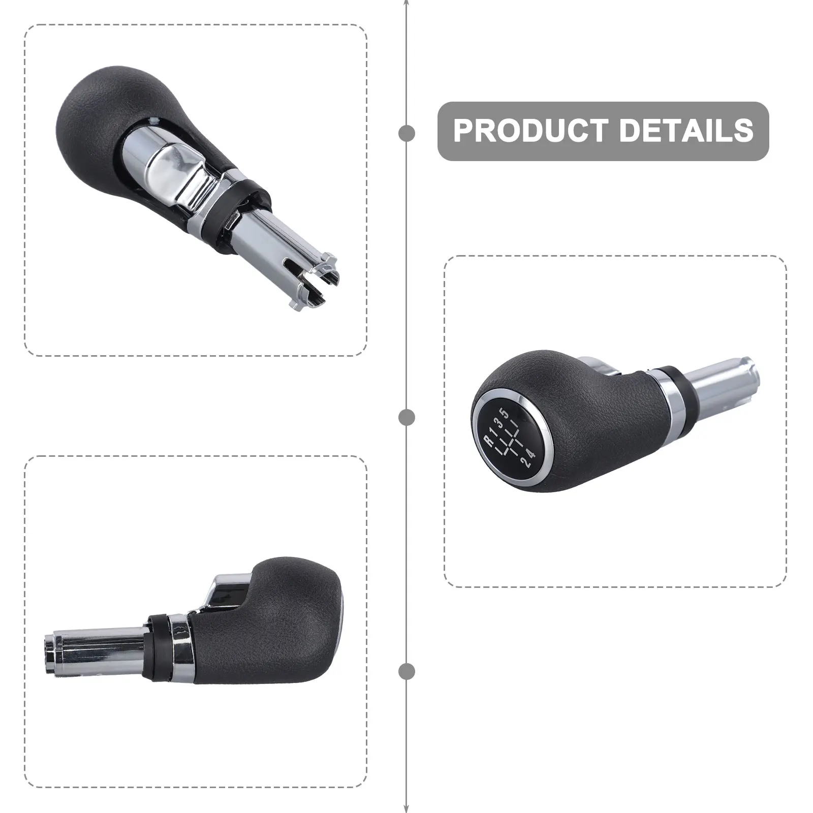 

5-скоростная ручка переключения передач для Chevrolet для Trax 2011 2020, замена механической коробки передач, материал ABS, рычаг переключения передач