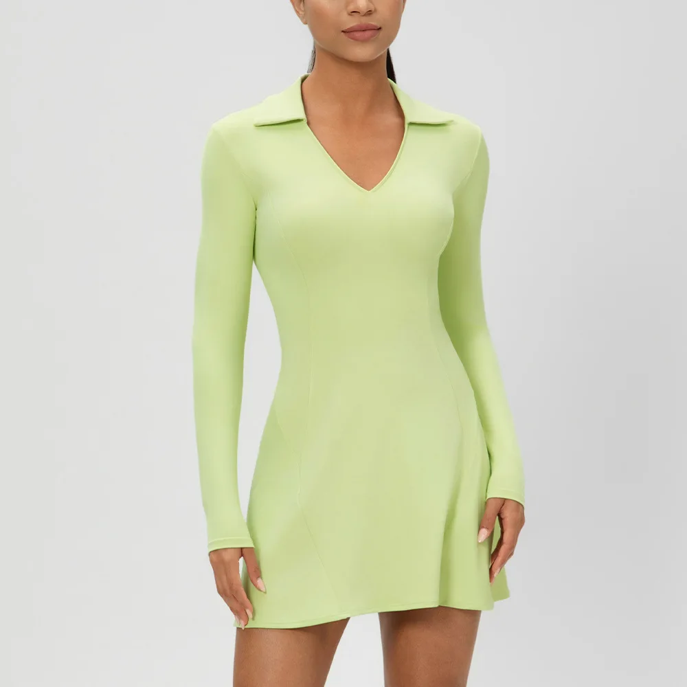 Vestidos Vestido para mujer Maxi Rayón Frill Smocking Cintas Ajustadas Viajes urbanos Cuello blanco Ropa de trabajo moderna minimalista Navidad